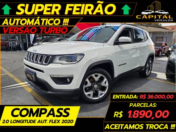 JEEP COMPASS 2.0 16V FLEX LIMITED AUTOMÁTICO